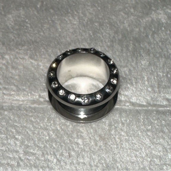 New 14 mm Ear Plugs piercings Earrings lobes never worn - Picture 2 of 6